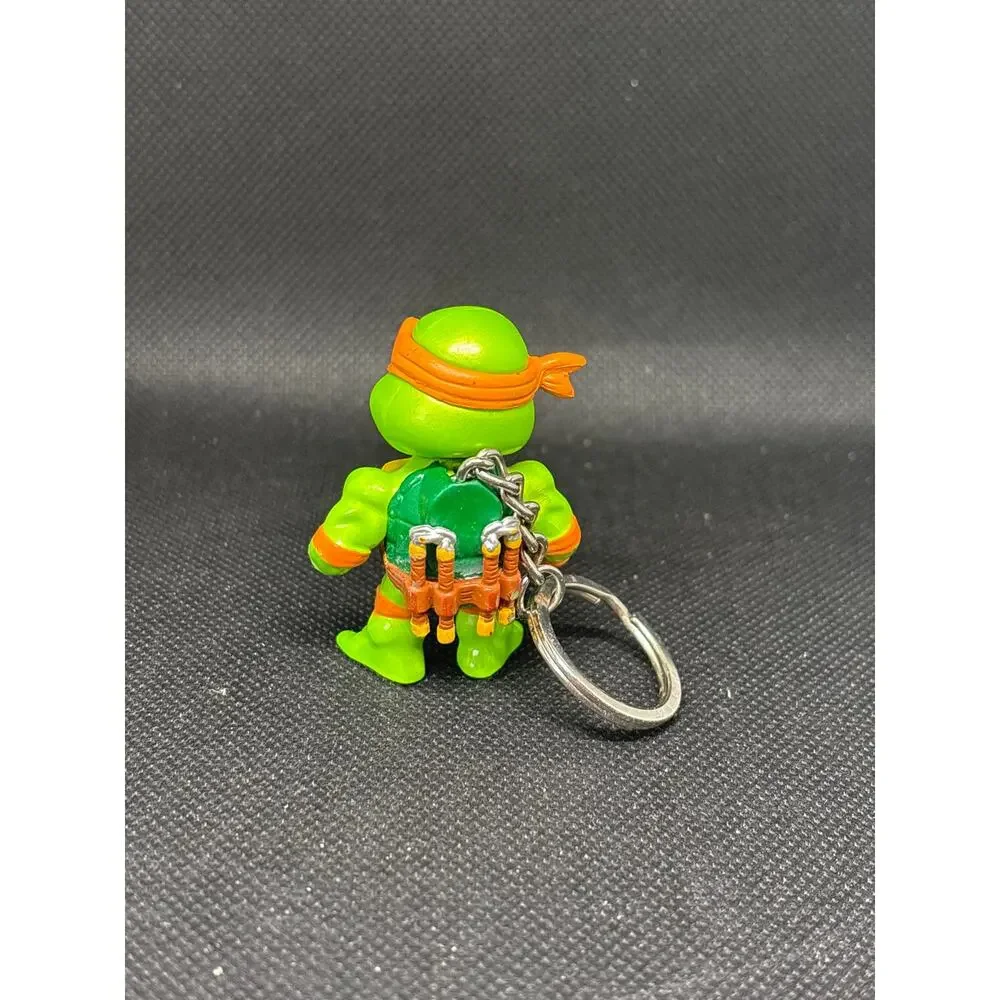 Teenage Mutant Ninja Turtles Michelangelo Die Cast Key Chain TMNT Metal